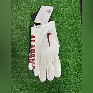 Nike Vapor Jet NCAA Alabama Crimson Tide Receiver Football Gloves Men’s Sz 3XL